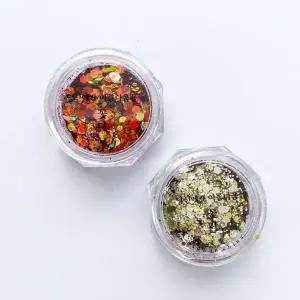 네일 글리터 파우더 2color 셀프네일 재료 네일장식 (WFKBJHX)