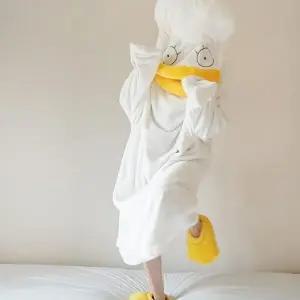 [하프클럽/]대왕 엘리자베스 후드 오리 잠옷 수면 동물 파자마 슬리퍼세트