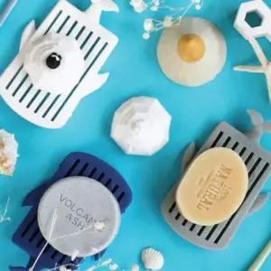 [하프클럽/]미킵 실리콘 고래 비누받침대 홀더 트레이