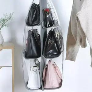 [하프클럽/]옷장수납 투명수납정리함 가방수납