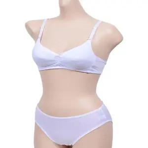 [하프클럽/]주니어 에어쿨 패턴 속옷 노와이어 2단계 매쉬 제품 순백색