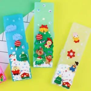 [하프클럽/]데코텐 필통 택1 분홍 10개 크리스마스