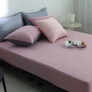 더크린 오블롱 세미마이크로 홑겹매트리스커버 Q핑크 (KYR-WB849AF)