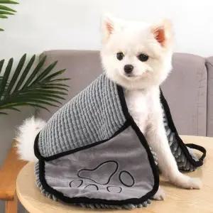애완동물펫타올 강아지수건 산책후 애완동물 담요 펫타월 청결 (WFKBBCS)