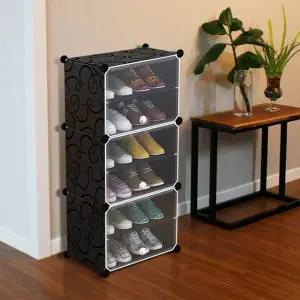 [하프클럽/]도매코 경량 조립식 신발장 신발 수납장 1열 6단