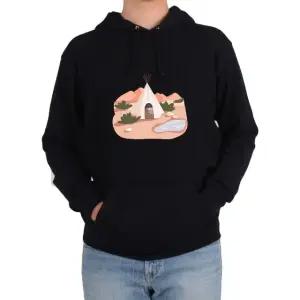 고품질 기모후드티 사막 인디언텐트 오아시스그림 전색상 사이즈 (WFKBAPG)