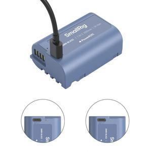 DMW-BLK22용 SmallRig USB-C 충전식 카메라 배터리 LUMIX GH7 II S9 4979용 2520mAh 18.15Wh