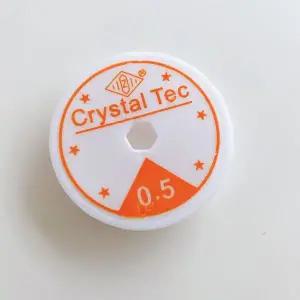 0.5mm 1롤 크리스탈 텍 우레탄 팔찌 줄 투명