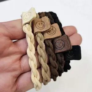 [골드스마일]고무줄 세트 스마일 5개 머리끈 안아픈 무매듭 튼튼한