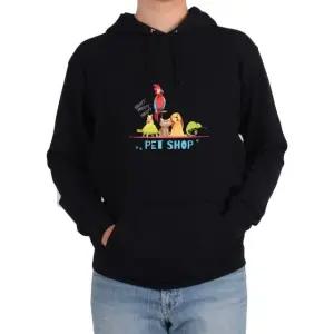 기모후드티 펫샵 앵무새 강아지 고양이그림 전색상 사이즈 (WFKBATG)