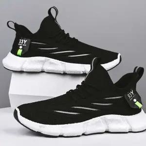 [하프클럽/]남자캐주얼운동화 남자 스니커즈 운동화 편한 여행 패션 검정