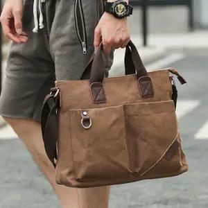 [하프클럽/]대학생가방 남자 크로스백 대학생 메신저백 캔버스백