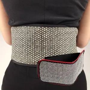 (사이즈 싱글포켓)뉴에이커 그래핀 핫팩 찜질벨트 허리찜질기