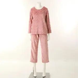 [갤러리아] [*여]비너스 따뜻한포그니 극세사 기하 번아웃 셋트[VEP395WS//PK]