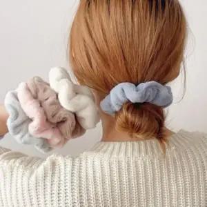 털 13Color 헤어슈슈 곱창머리끈 벨벳 겨울 슈슈 악세서리 털 패션