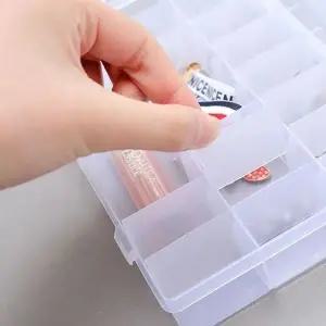 [하프클럽/]보석 정리함 투명 비즈 보관박스 소품 수납 케이스