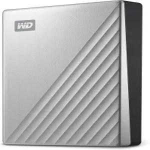 WD 5TB Mac Silver용 My Passport Ultra 휴대용 외장 하드 드라이브 랜섬웨어 방지 및 비밀번호 보호 기능