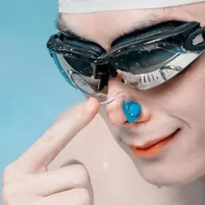 수영용 실리콘 귀마개 세트 블랙