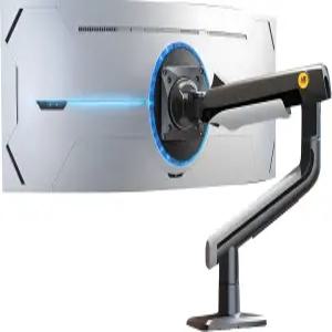 NB 게이밍 모니터 암 평면형울트라와이드커브 27인치 50인치 헤비 듀티 마운트 최대 18kg 하중 VESA