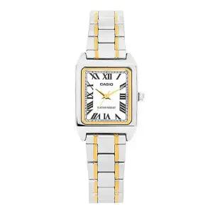 여성 Analog Square 메탈 손목 시계(LTP V007SG 9BUDF)