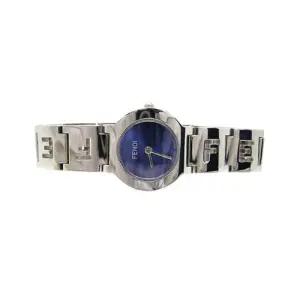 블루 메탈케이스 여성용 시계