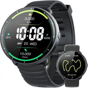 파슨버 수영 스마트 워치 수영장 및 오픈 워터용 5ATM 방수 내장 GPS 컴퍼스 100가지 이상의 스포츠 모드를