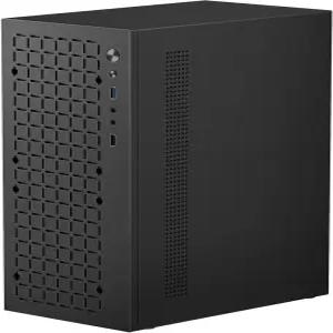 마이크로 ATX 케이스 PC MATX 미니 ITX 데스크톱 컴퓨터 지원 DTX (USB3.0 포함) 3.5인치 HDD (블랙)