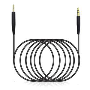 [미국배송] BOSE 700 QUIETCOMFORT 울트라 QC45 QC35II QC35 QC25 노이즈 캔슬링 헤드폰용 SPTSSWET 교체용 3.5MM ~ 2.5MM 보조 케이블 코드 150만 / 4.92FT 블랙 마이크 없음 기능