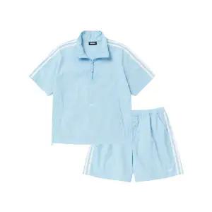 [널디](대전신세계)NY 반팔 아노락 세트 스카이블루