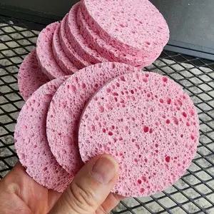 고품질 클렌징 원형 해면 스펀지 10매 화장 (WFKDSEZ)