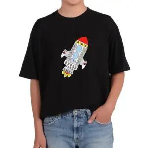오버핏반팔티 우주선 로케트 우주여행 화성 다양한색상 전사이즈 (WFKC7LG)