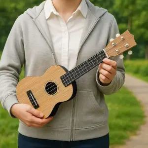 고품질 아워뮤직 소프라노 우쿨렐레 풀세트(내추럴우드)  우쿨랠라 (WFKDZDR)