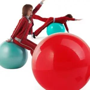 L97 키드짐 짐볼 요가 마사지볼 임산부 빨강 95cm 요