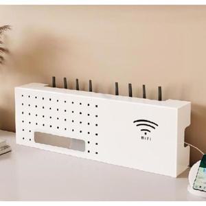 콘센트 60x70x25cm 케이블 수납 와이파이 선반 월스와일 정리함 모던 셋탑박스