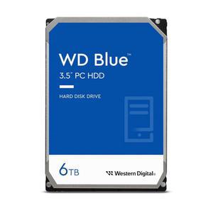 [미국배송] 웨스턴 디지털 6TB WD 블루 PC 내장 하드 드라이브 - 5400RPM급 SATA 6GB/S 64MB 캐시 3.5인치 WD60EZRZ