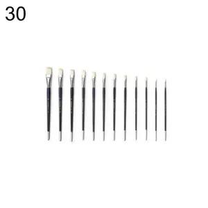 유화붓 830 30호 1개 평세필 서예 유화 수채화 아크릴 948 물감 디자인 구성 스텐실 평붓 백붓