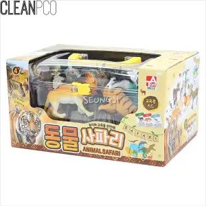 f06 동물사파리-미니모형장난감세트동물인형 피규어 규어 교구