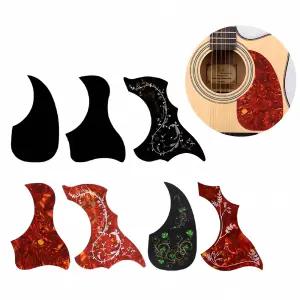 피크가드 어쿠스틱 통기타 픽가드 타판 면판 보호 필름 나무 악기 악세사리 소리 홀 장식