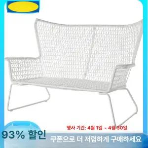 철제 매쉬 야외 테이블세트 라탄