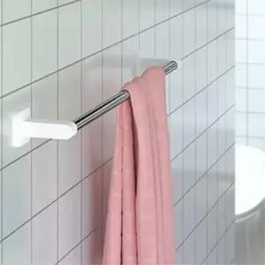 타일벽부착식 수건걸이 욕실인테리어용품 설치 건조대