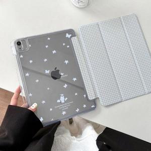 IPad Air11 용 스마트 커버 2024 11th 5th 4th 10.9 Pro 11 2nd 3rd 7th 9th 8th TPU 소프트 케이스