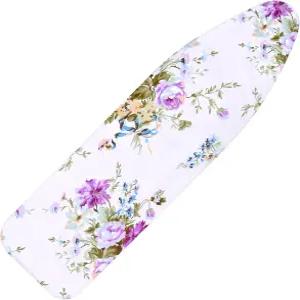 레르미코 다림질 보드 커버 및 패드 15x54인치 표준 탄성 가장자리 후크 루프 패스너 스코치 얼룩 방지 면