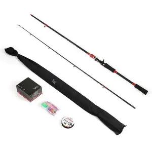 릴 루어 낚싯대세트 2.1m 베이트 로드파우치 선상