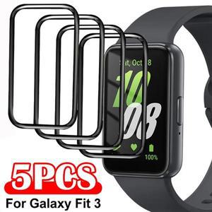 삼성 갤럭시 핏 3 스크래치 방지 필름, 풀 커버리지 울트라 HD 보호 (유리 아님), 3D 스크린