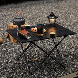 피크닉 캠핑 테이블 아웃도어 차박 휴대용 폴딩 롤테이블캠핑용품 캠핑테