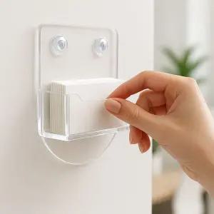 벽걸이 매장 명함꽂이 아크릴 명함 거치대 투명 보관함 전시회 사무실