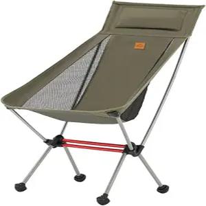 네이처하이크 캠핑 의자 수납 가방 포함 접이식 휴대용 야외 경량 150kg 지지 낚시 하이킹 해변 잔디밭용