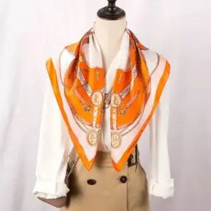 스프링 오텀 마름모실크 스카프 스탠다드 18종 여성스카프 실크스카프