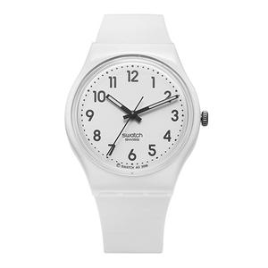 손목 시계 공용 젤리 JUST WHITE SO28W107-S14