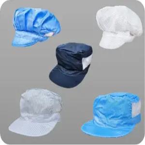 방진모자 크린룸 무진복 하늘색 백색 남색 네이비 제전모자